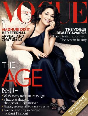 madhuri dixit.jpg Vogue India Bikini Covers